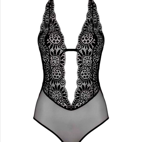 Beautiful L’Agent by Agent Provocateur Black Bodysuit Lingerie. Size:S - Picture 1 of 16